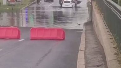 ️Из-за ночного ливня в Северной столице затопило участок Лиговского проспекта В том числе, вода…