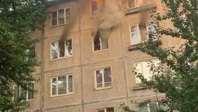 В доме 90 по улице Бабушкина горела обстановка на общей площади 12 кв. метров…