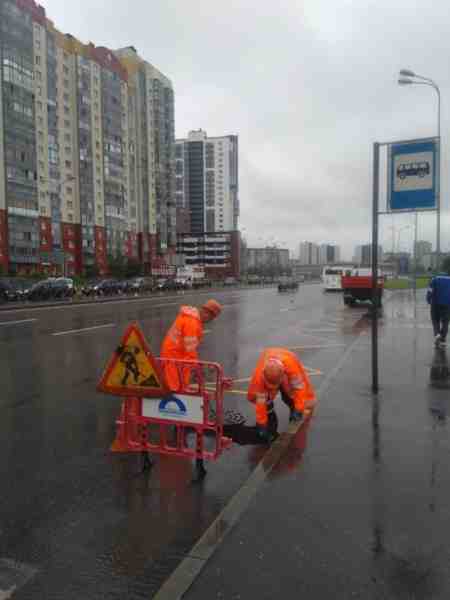 В «Водоканале» назвали самые затопленные ливнем районы Петербурга - Новости Санкт-Петербурга