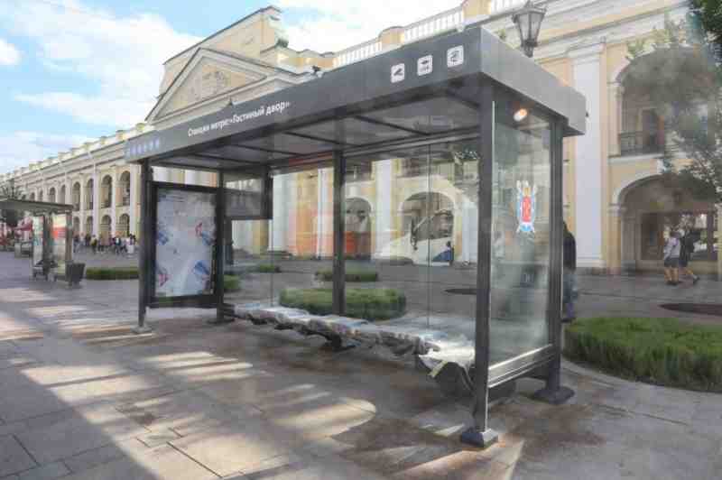 В Петербурге установили 190 новых остановок - Новости Санкт-Петербурга