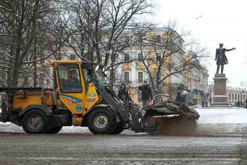 Циклон «Зора» принесёт в Петербург новую порцию снега. Температура воздуха немного повысится до -2…-4…