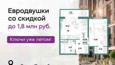 Скидка до 3,6 млн руб. на квартиру — такой подарок сделают новоселам ЖК “Дом…