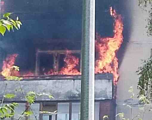 Пожар в квартире в Шипкинском переулке