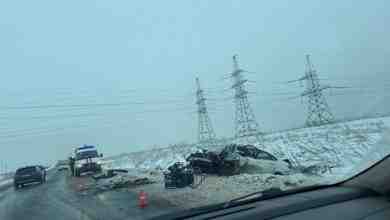 На Ям-Ижорском шоссе произошла авария в 200 метрах от пересечения шоссе с трассой М-11….