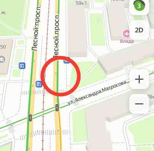 13 марта в районе 18:40 произошло ДТП на пересечении Лесного проспекта и ул. Александра…