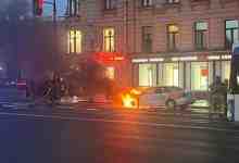 10 мая в 21:28 поступило сообщение о пожаре по адресу: Центральный район, Невский проспект,…