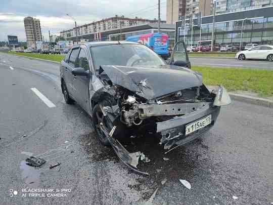 Ищу свидетелей или записи регистратора с места аварии. На Выборгском шоссе 158, после перекрестка…