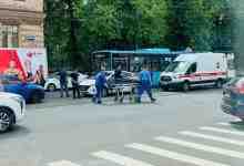 Сбит мужчина на Комсомола 4 литер А. Перебегал дорогу в 30 м от пешеходного…