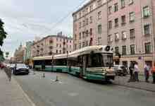 В 16:40 на улице Куйбышева, возле дома 14, у трамвая «Достоевский» сошла с рельсов…