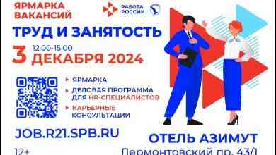 3 декабря 2024 года отель «Азимут» станет уникальной площадкой для общения работодателей, горожан, HR-экспертов,…