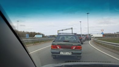 Кад перекрыли. С Янино в сторону ПАРНАСа