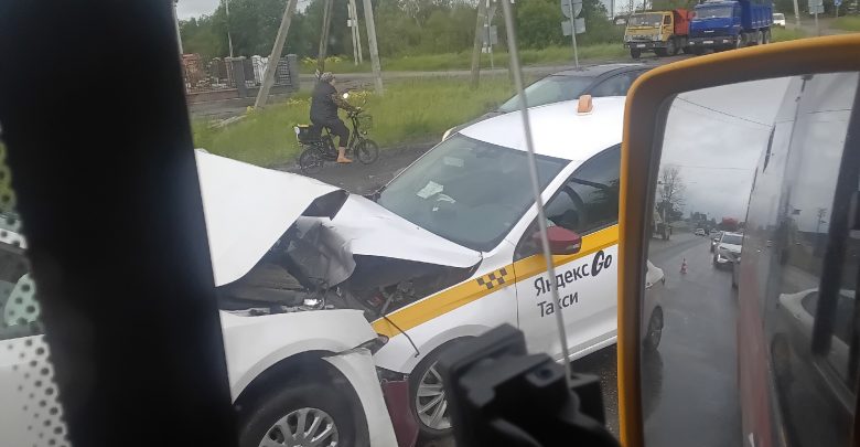 На Мягловском шоссе в 8 утра была авария