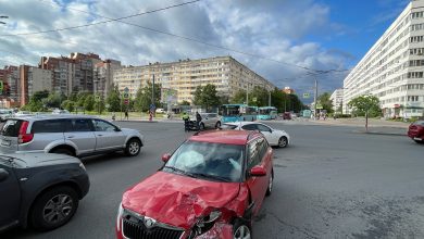 30 июня в 17:00-17:25 красная «Шкода» попала в аварию на перекрестке улицы Композиторов и…