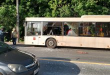 Сегодня в 6:50 утра автобус на Советском пр. (Напротив стройки, где в конце мая…