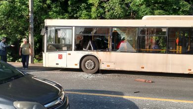 Сегодня в 6:50 утра автобус на Советском пр. (Напротив стройки, где в конце мая…