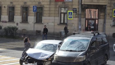 ДТП на перекрестке 8-й Советской и Кирилловской. Все живы, пожарные приехали