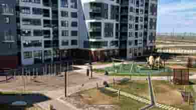 🟢Продам свою видовую квартиру! Республика Крым ,Жк «Розовое озеро», первая очередь. Средний этаж, с…