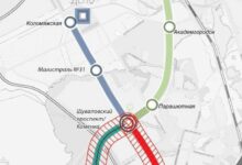 Станция «Коломяжская» появится на севере фиолетовой линии. Участок перегона от станции «Шуваловский проспект» до…