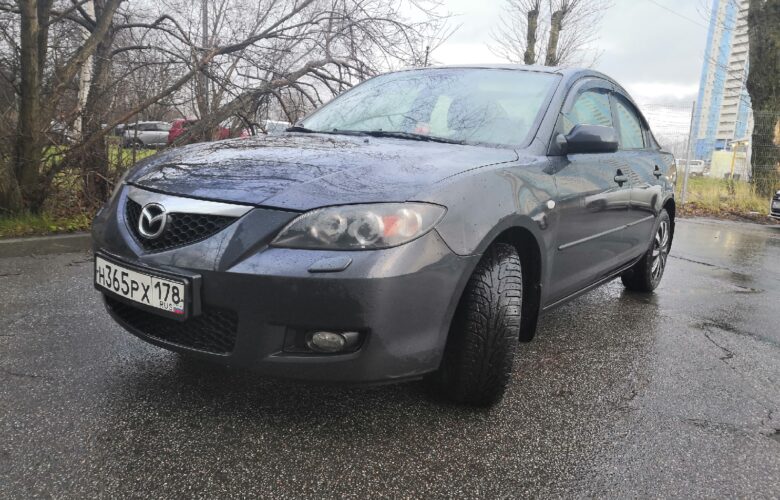 MAZDA 3, 2007 г. AT Красивый, комфортный и вместительный седан отличный по технике и…