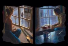 В осенней слякоти зима забуксовала: То дождь, то снег с дождём идут попеременно. И…